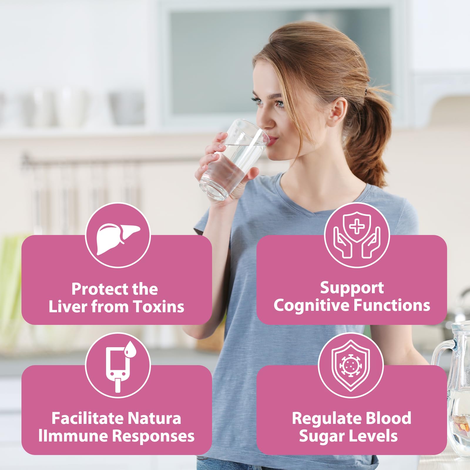 Illustration of liver health and digestive support