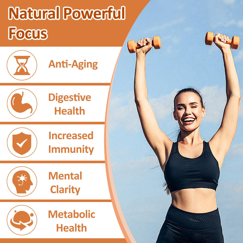 Ingredients and packaging details for OMOGS powder