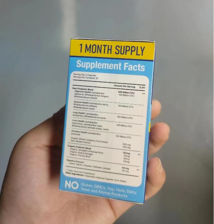 Portable probiotic bottle for everyday use