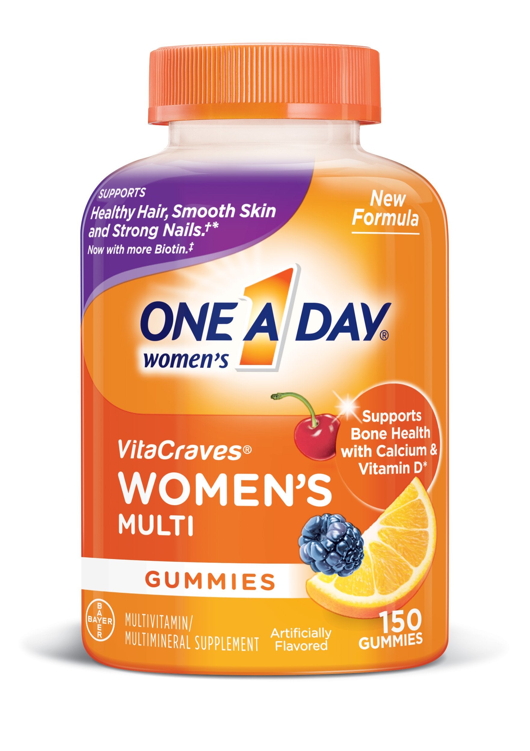 One A Day Women's VitaCraves Gummies bottle - 150 count