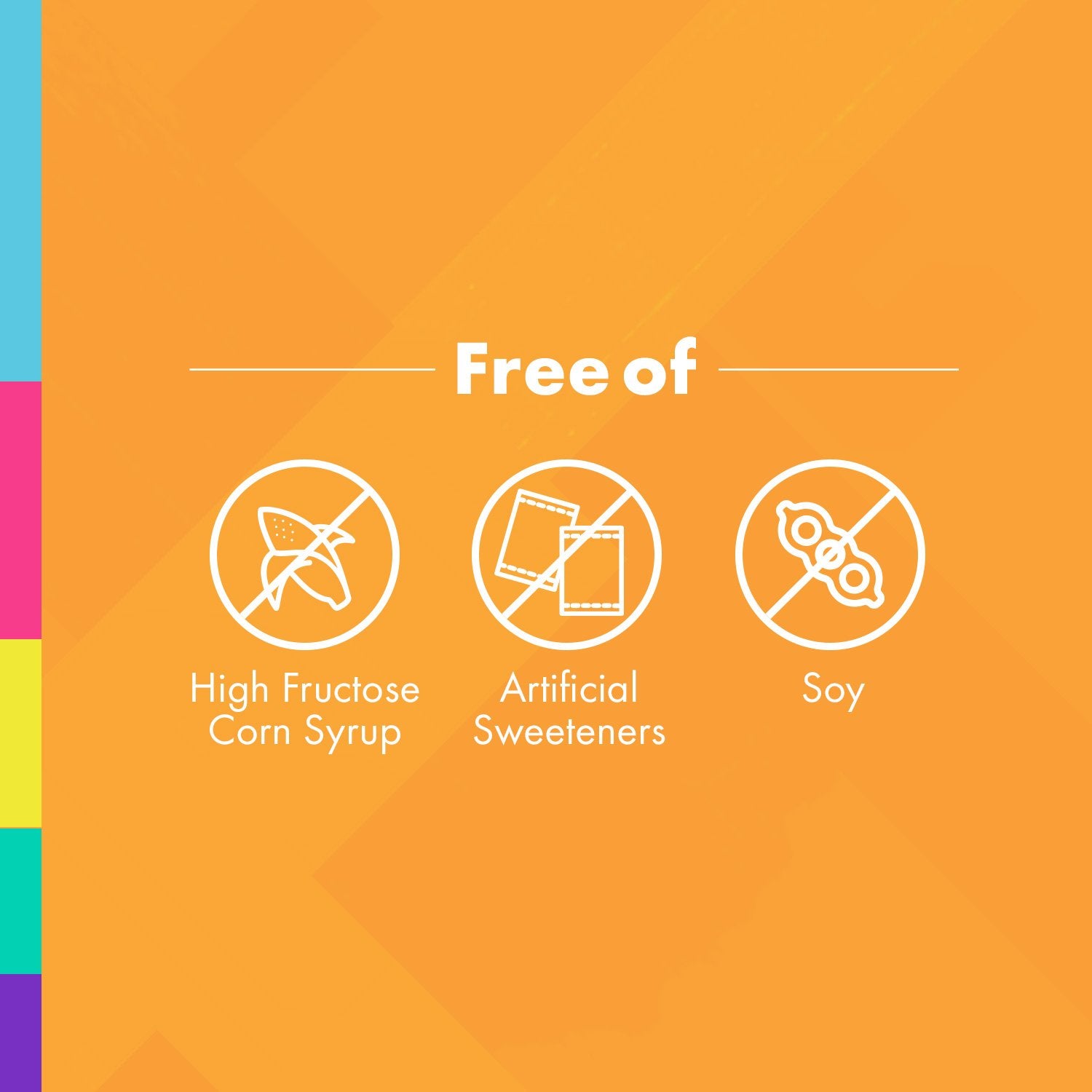 Illustration showing vitamins A, B, C, D and minerals