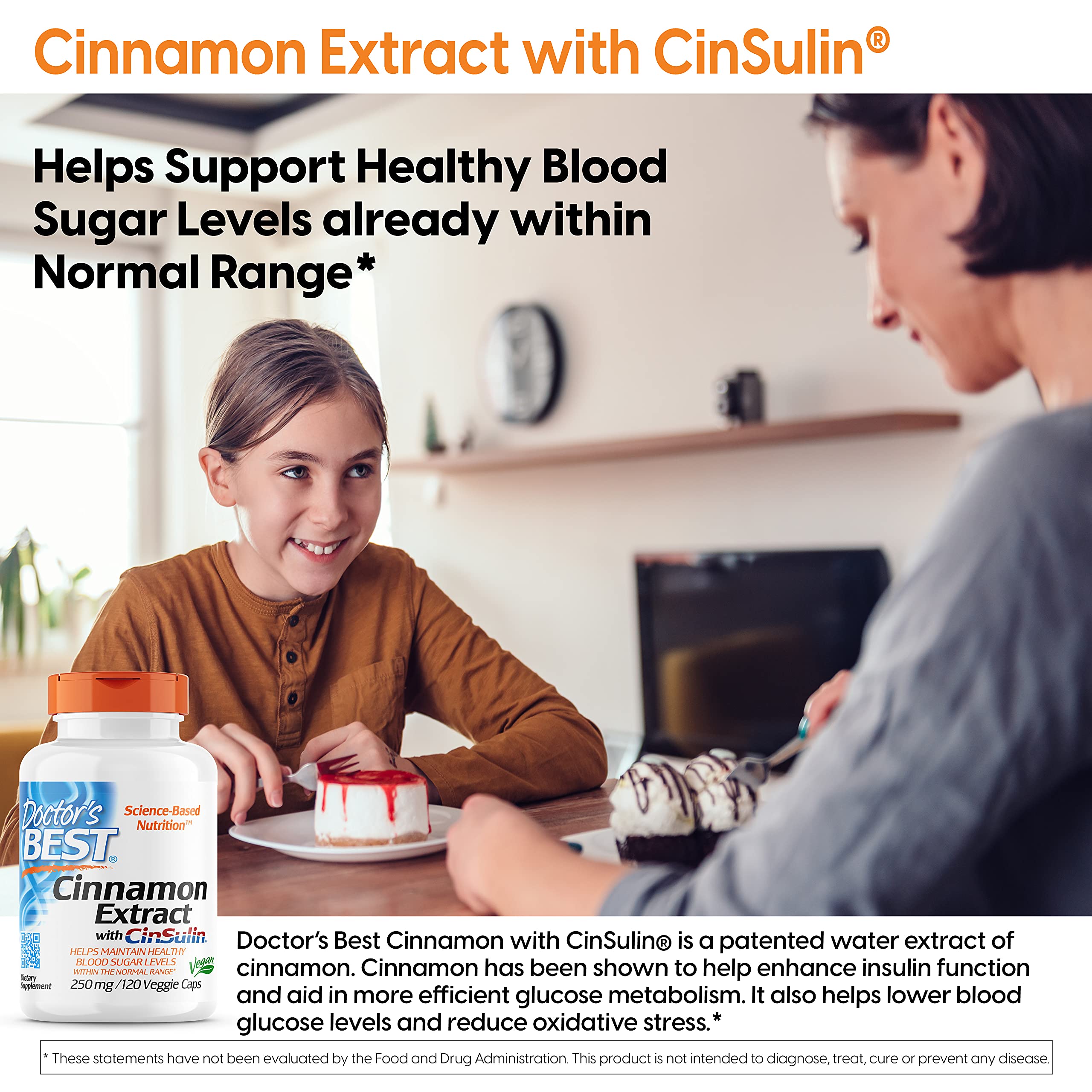 Graphic showing one dose equals ten capsules