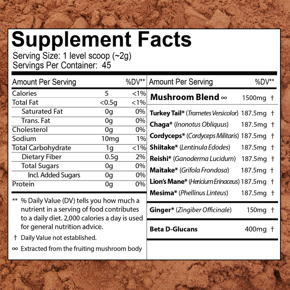 Non-GMO label on One Farm Immunity Powder