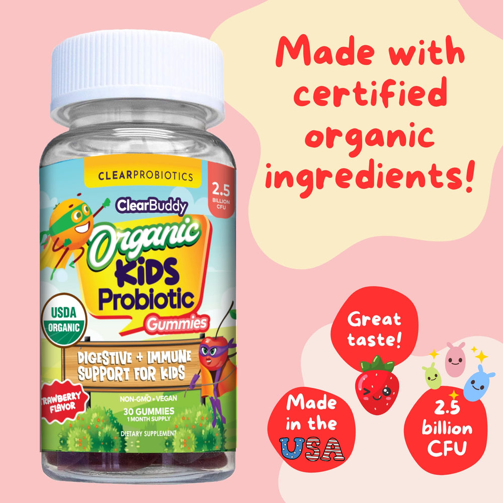 One month supply box of Kids Probiotics Gummies