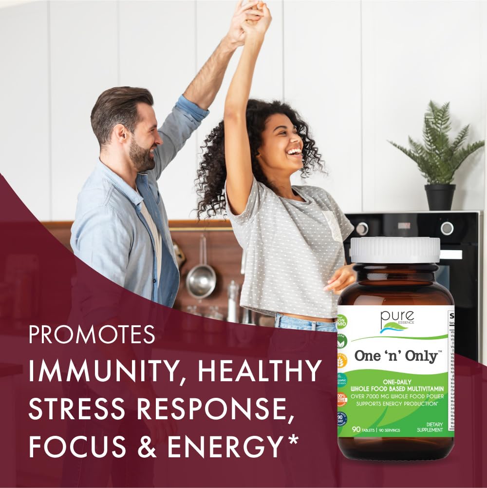 Daily use of One n Only Whole Food Multivitamin tablets