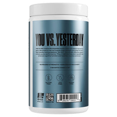 Back label with supplement facts on ONE of ONE Creatine Monohydrate Powder