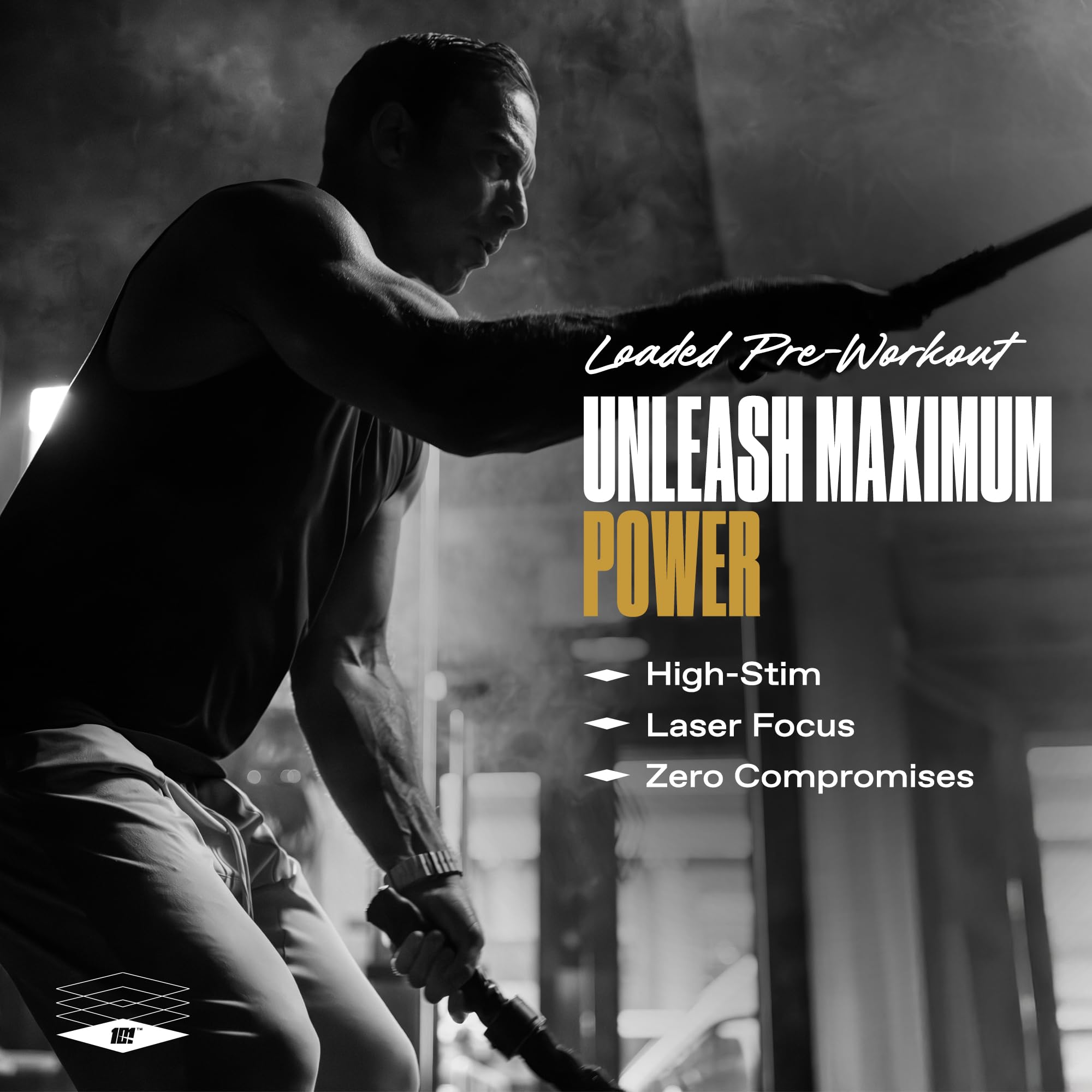 ONE OF ONE Pink Burst pre-workout served in glass with vibrant color.