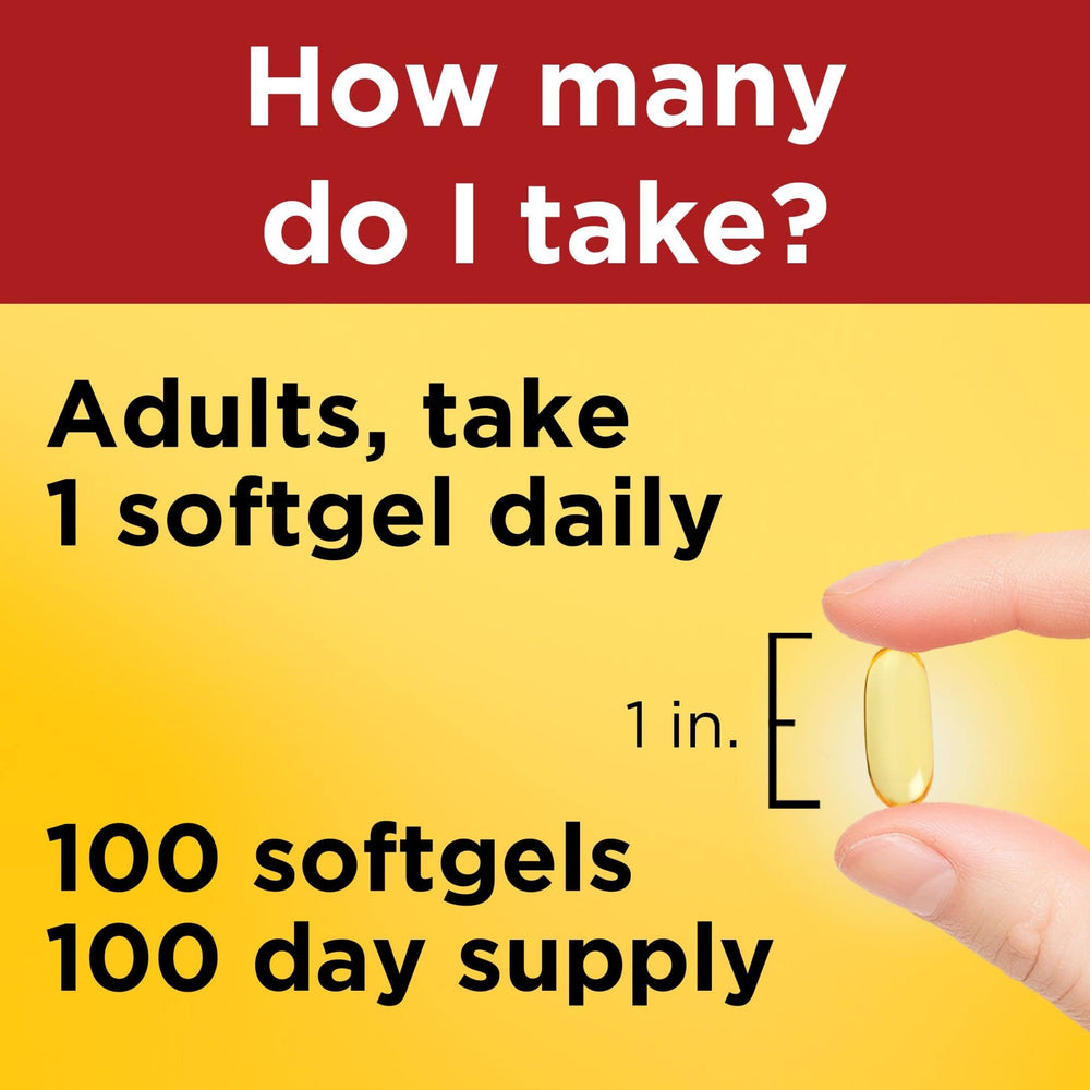 One per day softgel daily dose