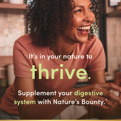 One daily probiotic tablet with a glass of water