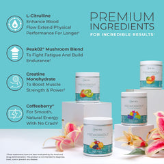 One Sol bottle angled to emphasize its vegan, gluten-free formulation and natural ingredients.