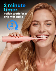 Eight brush heads prepared for Onlyone sonic toothbrush