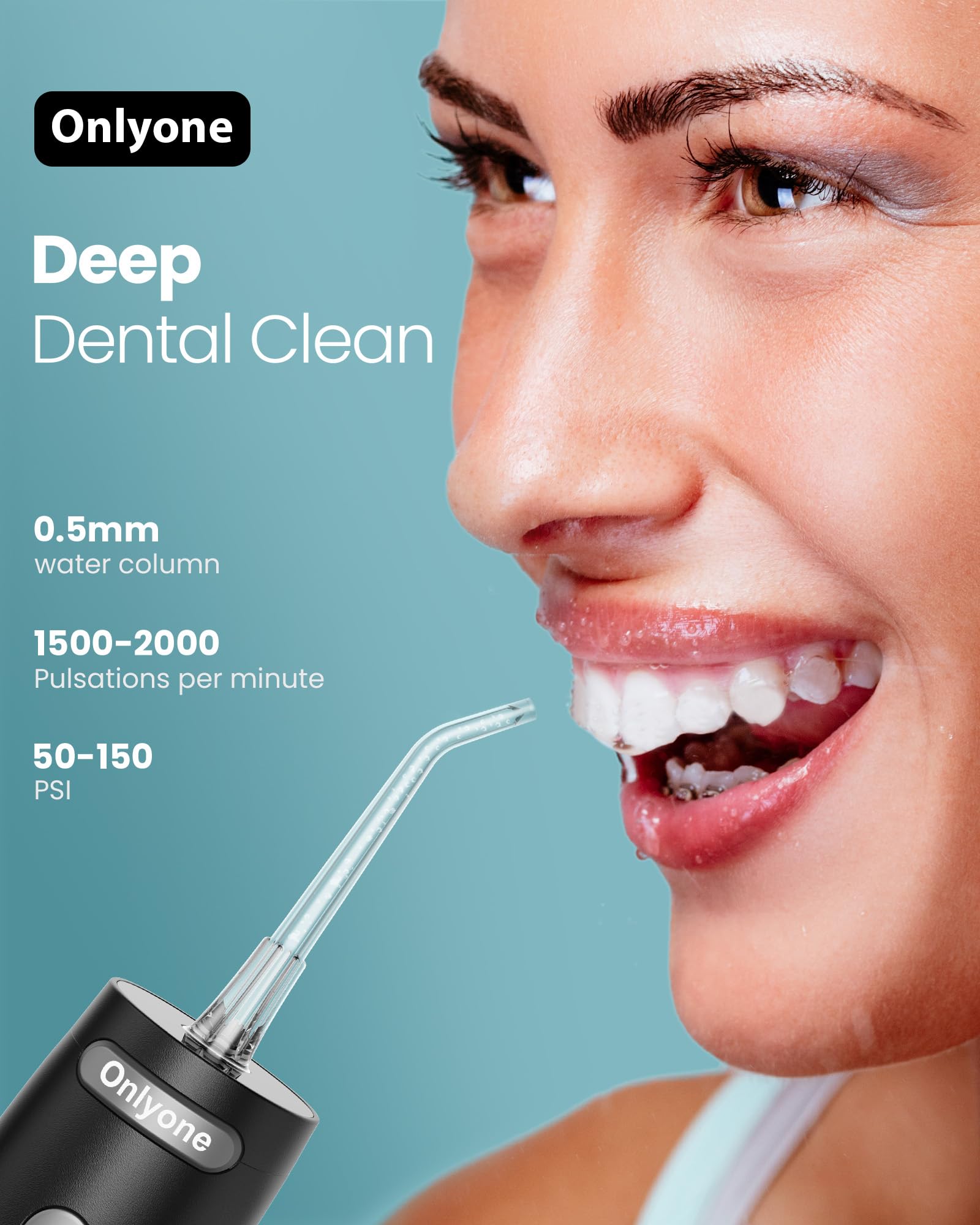 Open 300ml water tank on the flosser