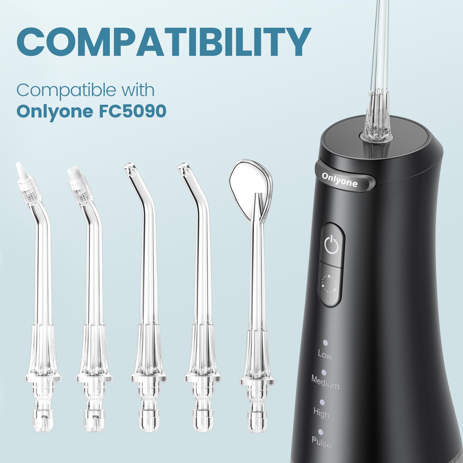 Five-pack of Onlyone Classic Jet Tips in packaging