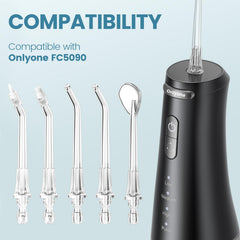 Five-pack of Onlyone Classic Jet Tips in packaging