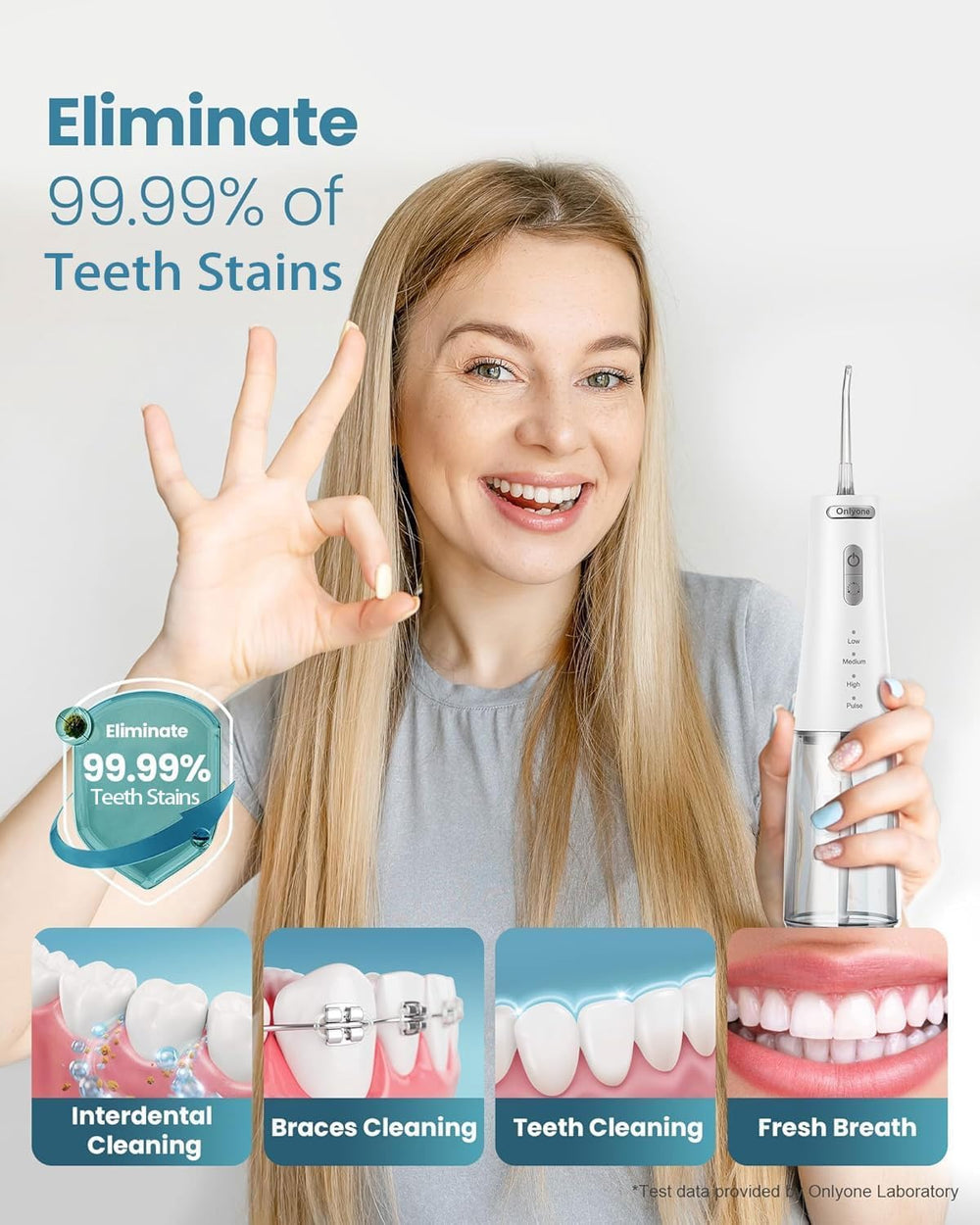Uninterrupted flossing due to easy tip swap