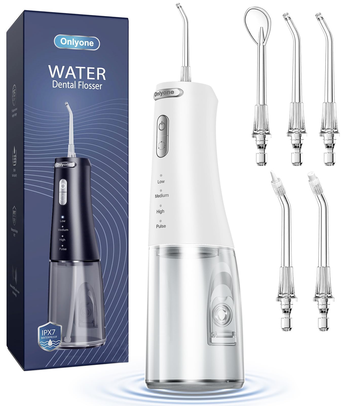 Onlyone Water Dental Flosser branding and packaging