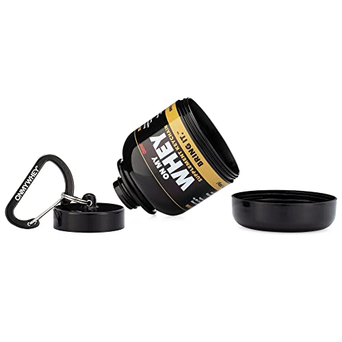 ONMYWHEY Durable dispenser funnel for everyday on-the-go use.