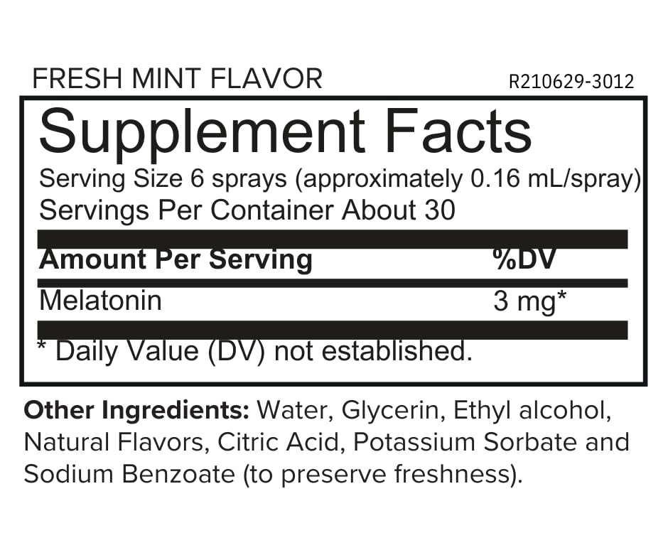 1 fl oz bottle packaging and branding for ONNIT Melatonin Sleep Spray