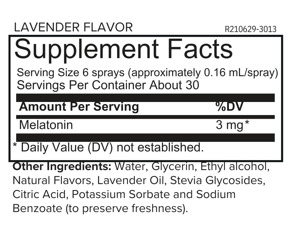 Graphic illustrating sleep benefits of ONNIT Melatonin Spray