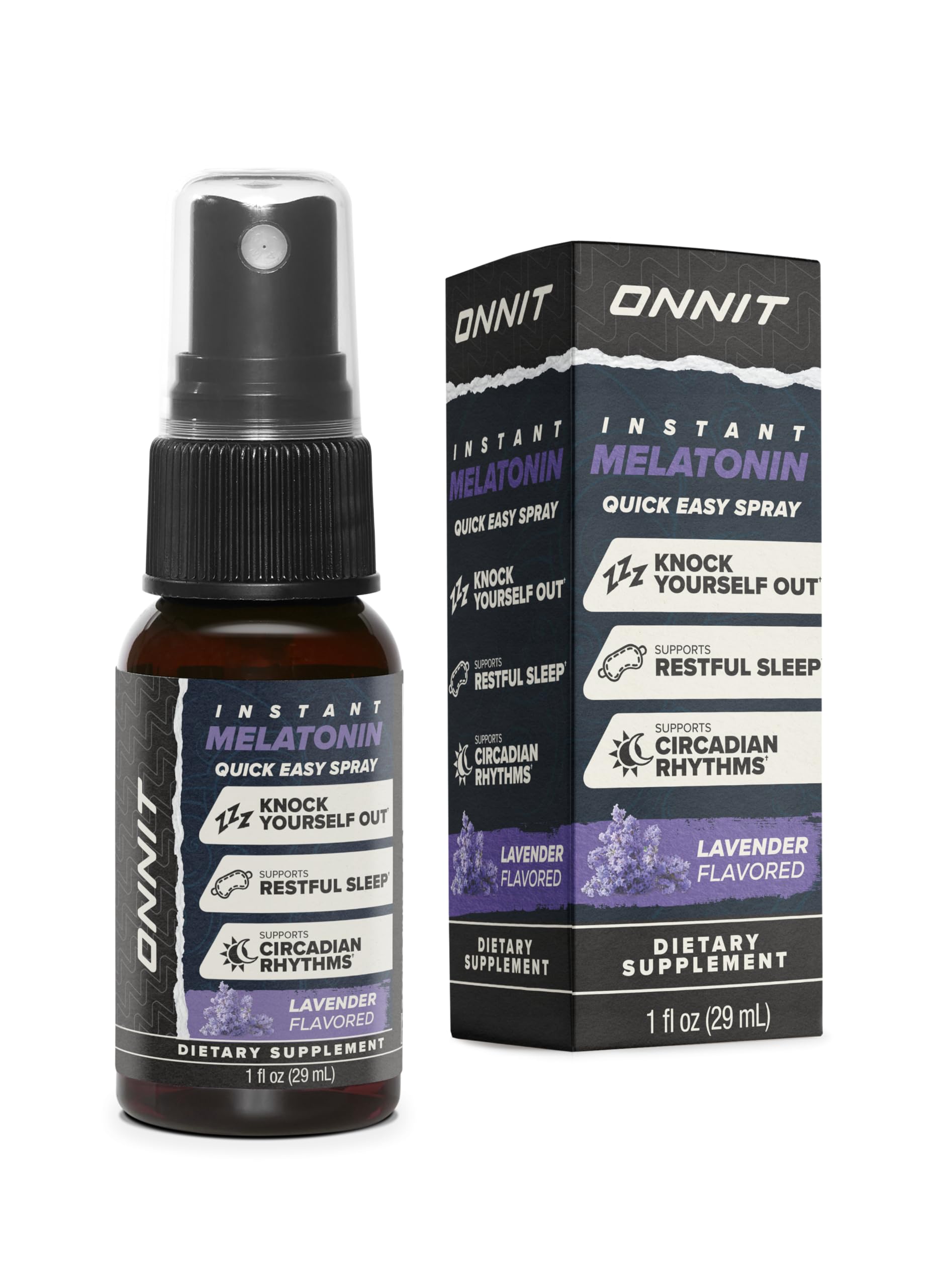 ONNIT Melatonin Instant Spray 1 oz bottle
