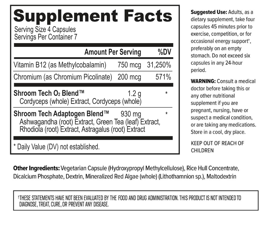 ONNIT Shroom Tech SPORT daily-use capsules for routine workouts