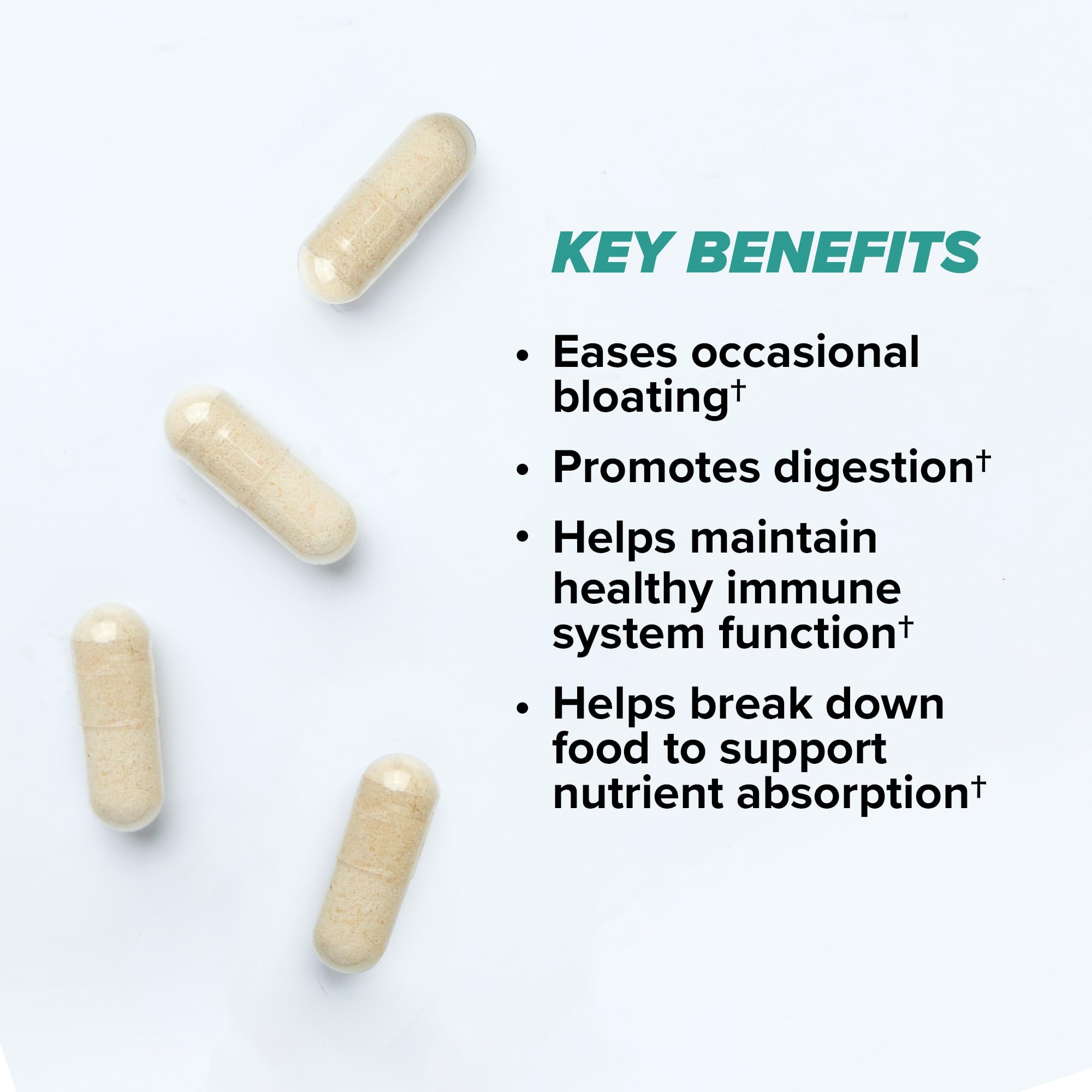 Probiotic strains included in Total Gut Health