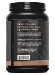 Close-up of ONNIT leucine-rich whey isolate protein profile