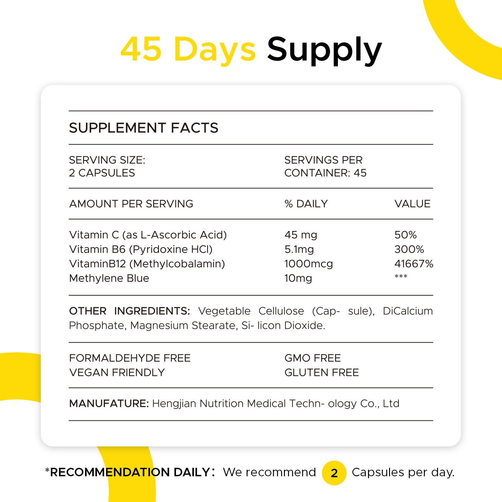 90-capsule bottle of ONOTIC USP-grade capsules