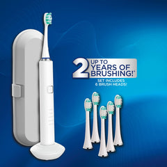 Rear view of Miracle Smile Toothbrush with USB dock
