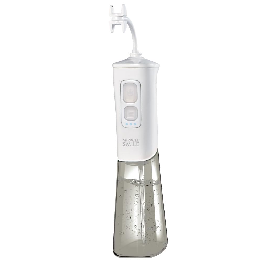 Ontel Miracle Smile Water Flosser with H-shaped flossing head