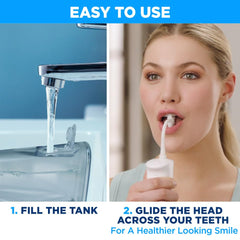 Cordless water flosser with 220ml tank