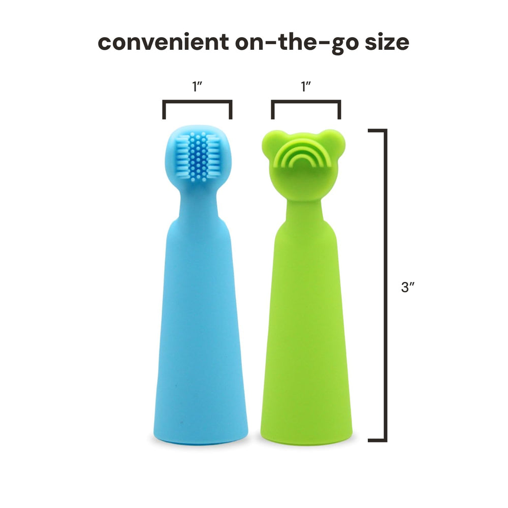 2-in-1 infant oral care tool by oogiebear