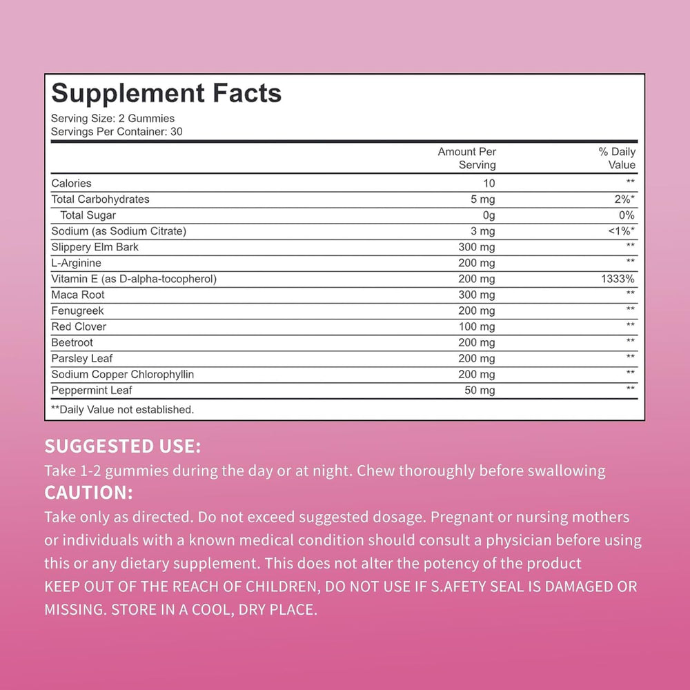 OOUUEEOO Pheromone Gummies for Women Strawberry Flavor - Product Image 5