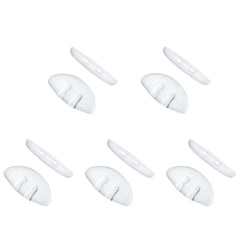OOWLIT clear soft anti-slip nose pads for Oakley eyewear frames - front view