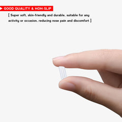 Nose pads installed on Oakley frame demonstrating anti-slip silicone pads