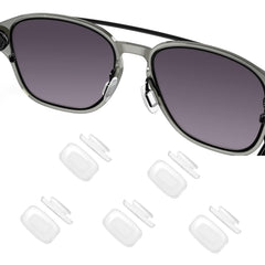 OOWLIT Frosted White Nose Pads - Costa Del Mar South Point/Flagler/Wingman kit, image 1