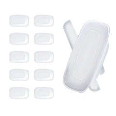 OOWLIT Frosted White Nose Pads - Costa Del Mar South Point/Flagler/Wingman kit, image 2