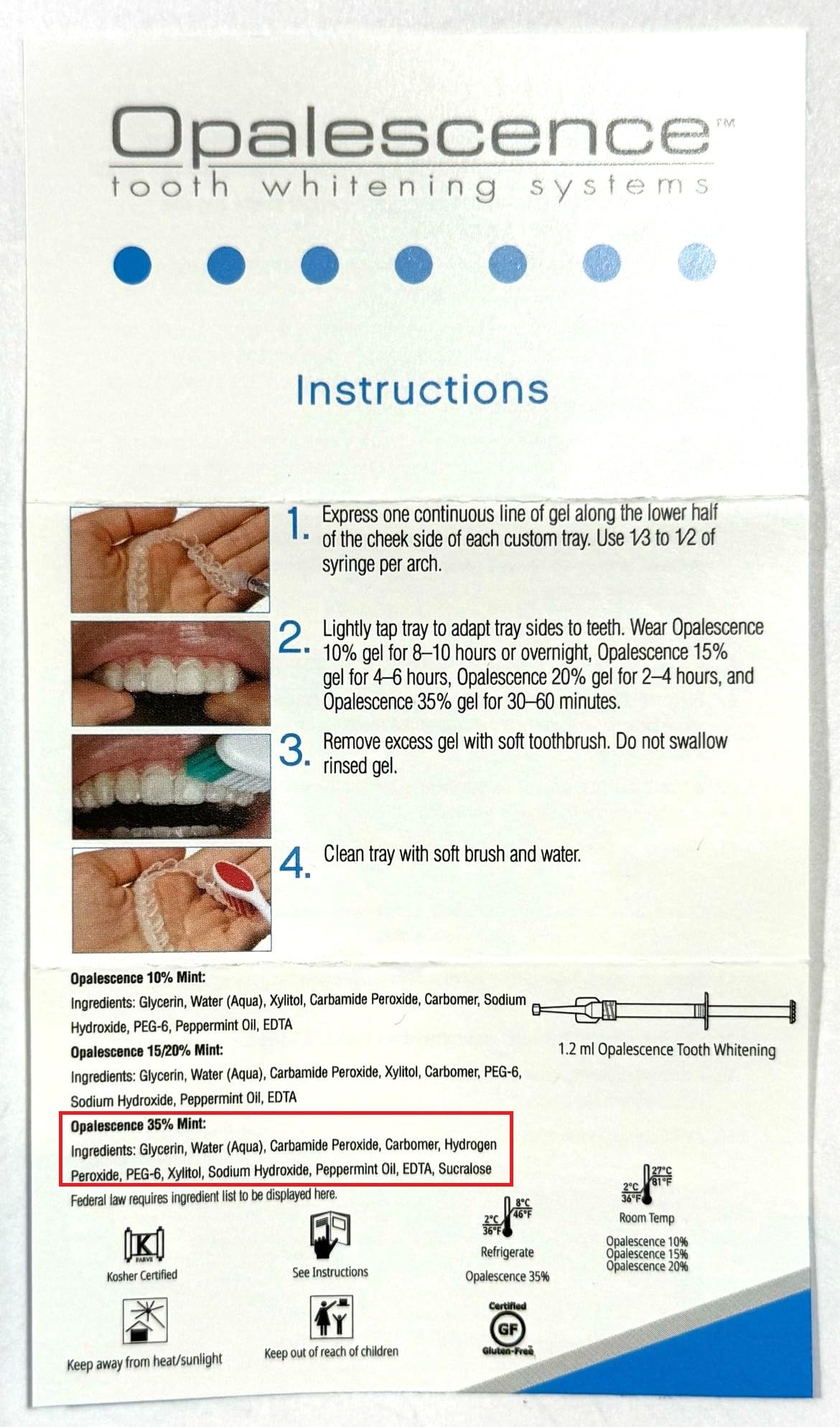 Compatible with Invisalign, retainers and custom dental trays