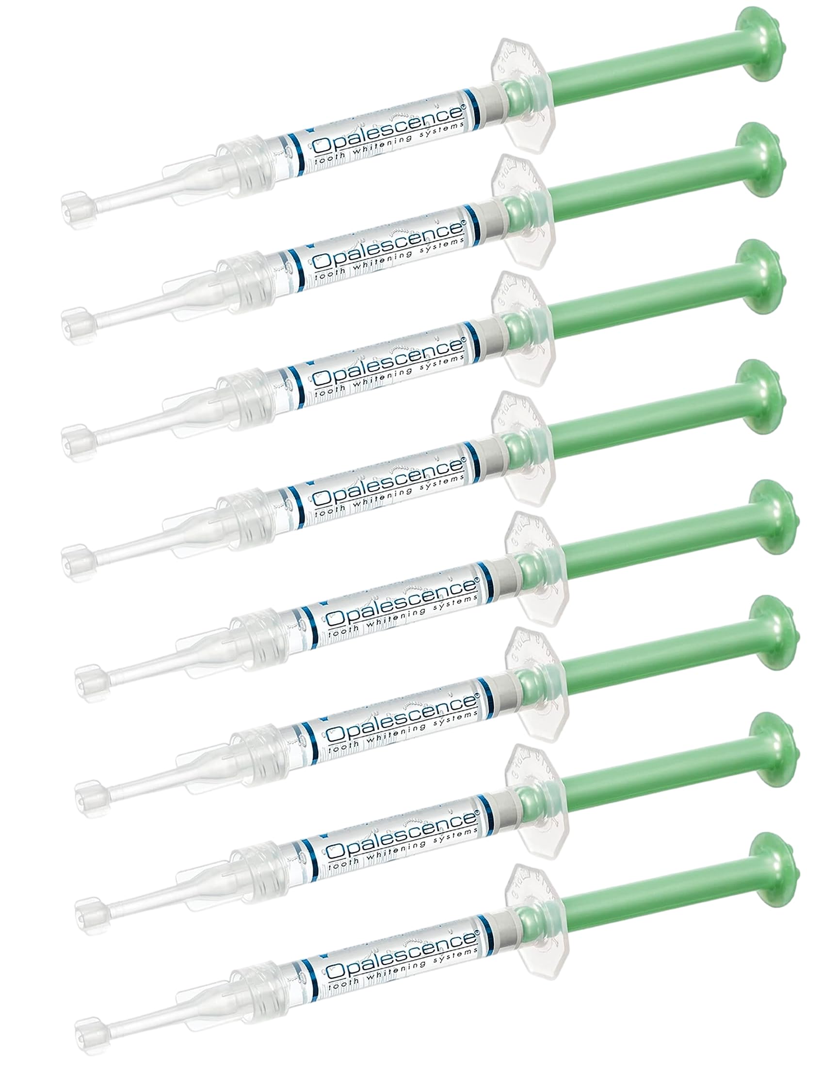 Opalescence 35% gel syringes refill kit 8-count packaging from Ultradent in Cool Mint