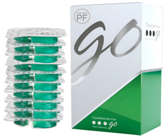 Opalescence Go 15 PF prefixed teeth whitening trays front view