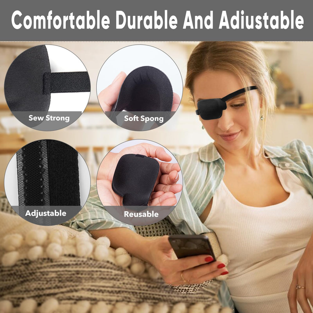 Eye patch for lazy eye training
