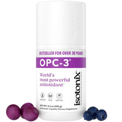 OPC-3 Isotonix antioxidant supplement bottle on display