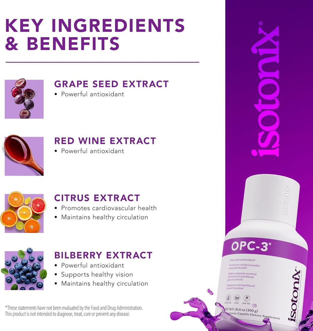 Pycnogenol and grape seed extract illustrations representing antioxidants