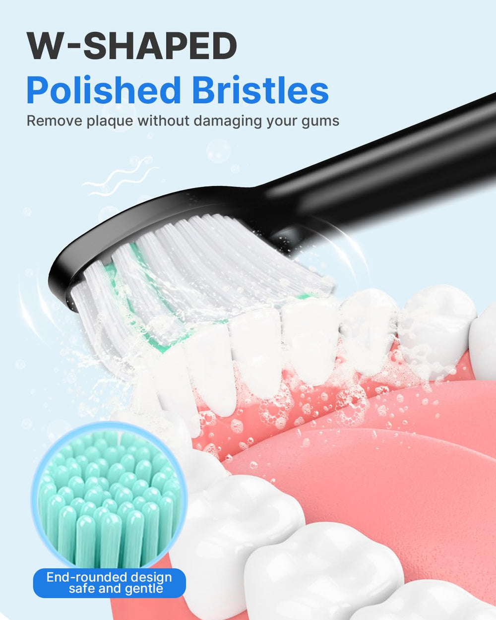 IPX7 waterproof design of Operan toothbrush for adults