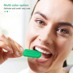 Popsicle shape chewable for braces with ergonomic handle - image 2