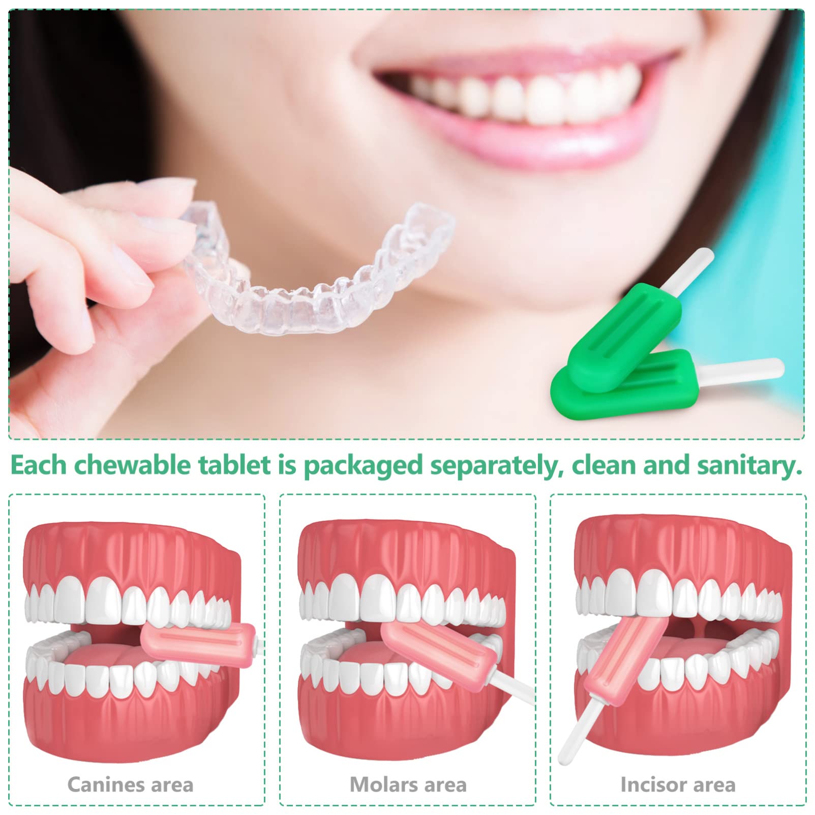 Portable silicone aligner chewies for on-the-go use - image 5
