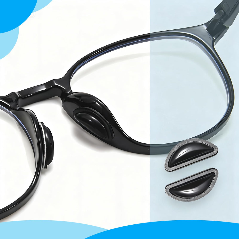 Adhesive backing for anti-slip nose pads