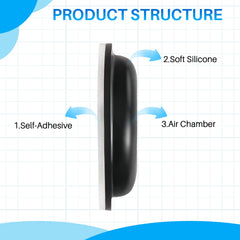 Nose pads attached to eyeglasses frames
