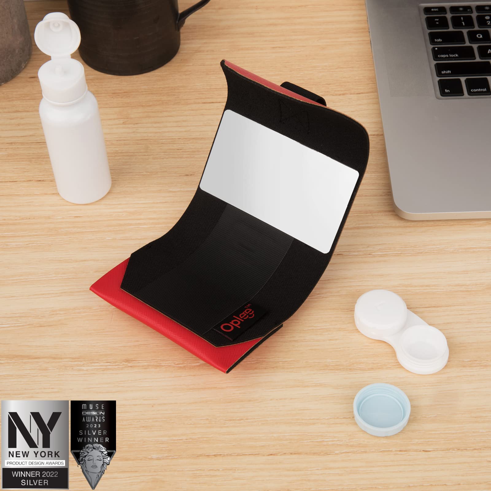 Gray Hard Shell Eyeglass Case Included in Bundle