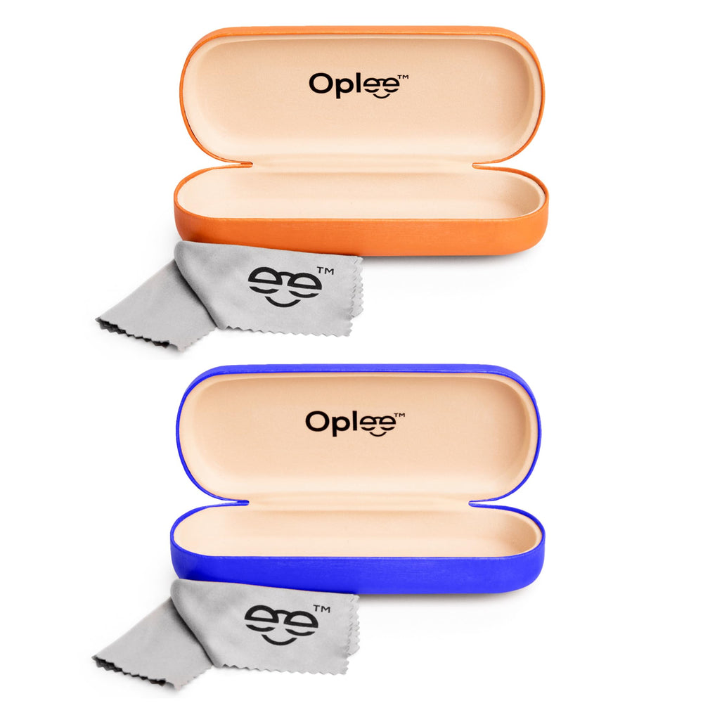 Gray microfiber cloth included with Oplee bundle